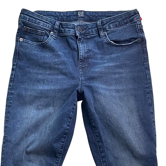 Gap Womens Modern Skinny Dark Wash Denim Jeans Size 6 u - Picture 3 of 9